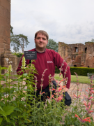 Phillip Corral with the Agastache collection